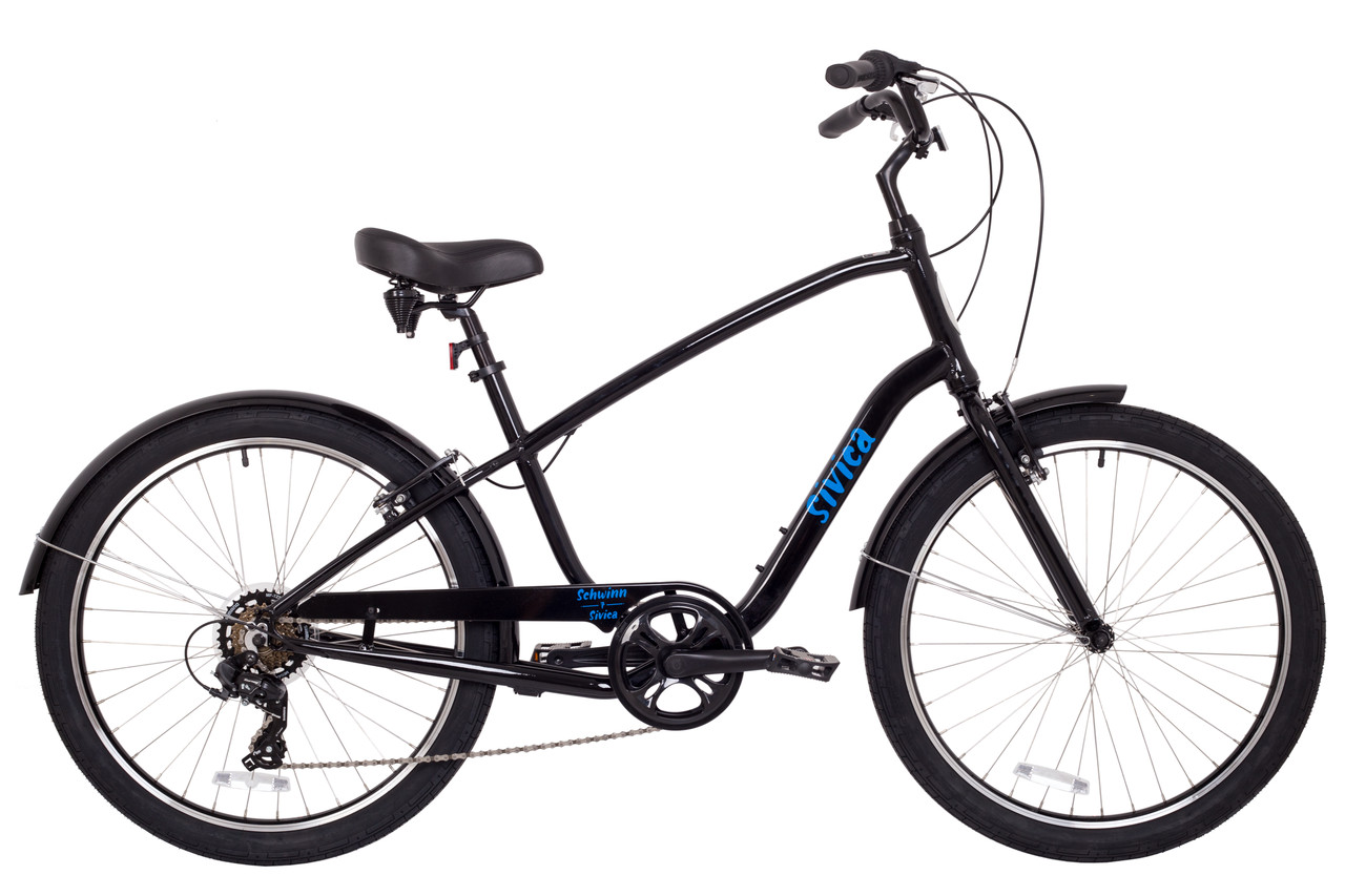 Велосипед 26" Schwinn SIVICA 7 чорний, фото 1