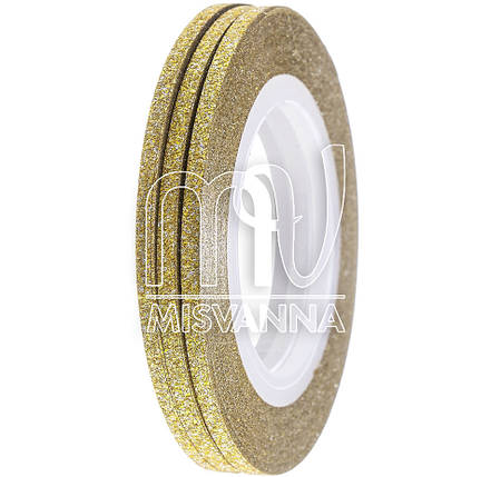 Стрічка-скотч для декору 2 мм, Т94 цукрова лимонний, фото 1