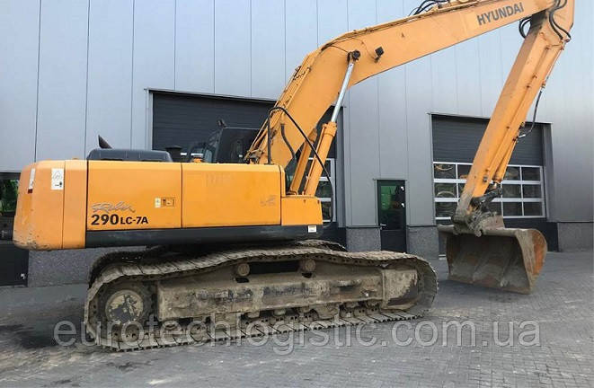 Гусечний екскаватор Hyundai R290 LC-7A Longreach.