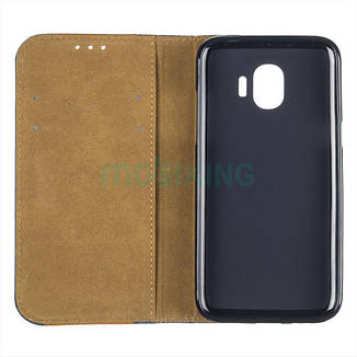 Чохол-книжка Goospery Canvas для Samsung Galaxy J4 2018 (J400) Blue, фото 2