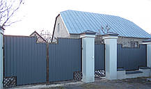 Огорожі закриті профнастилом (790).