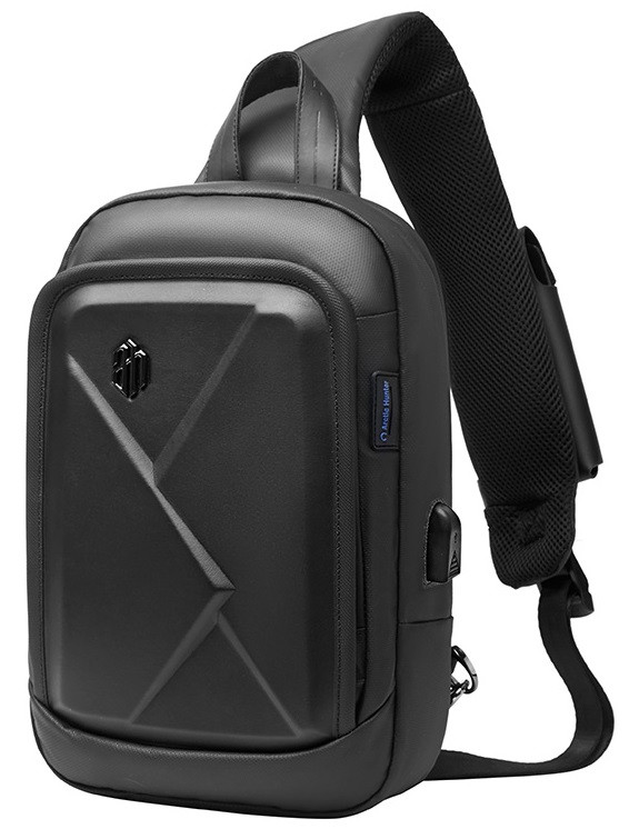 Стильний однолямочный рюкзак Arctic Hunter XB00080, вологозахищений, 5л