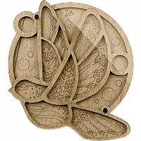 Органайзер для бисера с крышкой FLZB-031