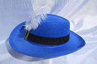 Шляпа голубая с пером, Мушкетера