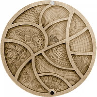 Органайзер для бисера с крышкой FLZB-034