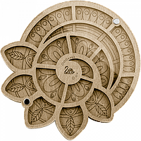 Органайзер для бисера с крышкой FLZB-035