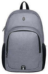 Міський рюкзак для ноутбука Arctic Hunter B00249, вологозахищений, 23л Світло-сірий
