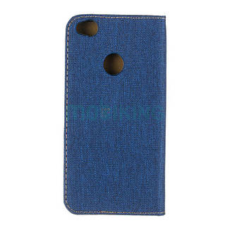 Чохол-книжка Goospery Canvas для Huawei P8 Lite 2017 (PRA-LA1) Blue, фото 2