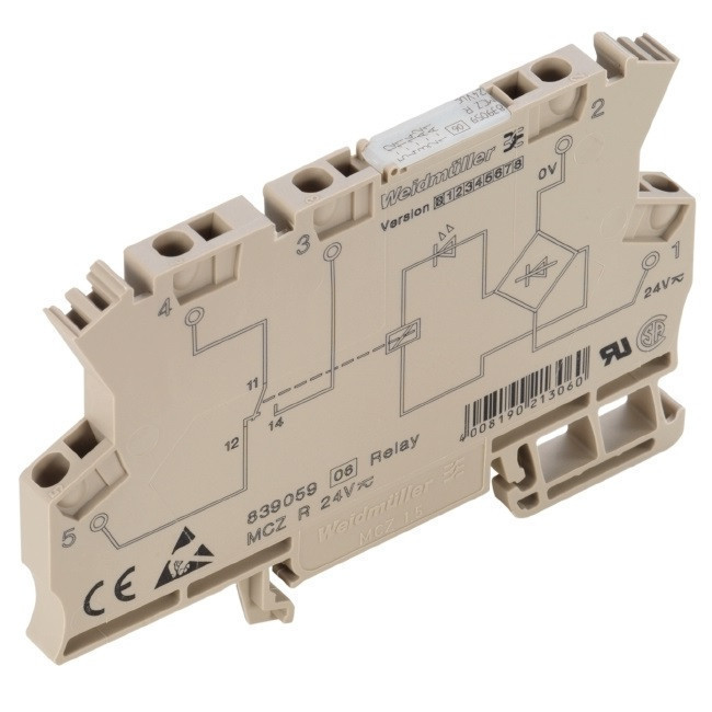 MCZ R 24VDC 1CO AU TRAK Релейний модуль