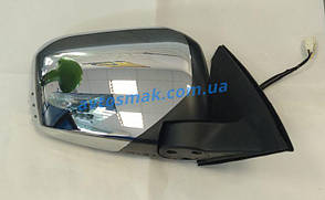 Дзеркало праве електро з обігрівом хром Mitsubishi L200 2005-15