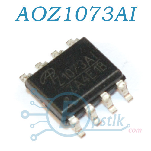 AOZ1073AI, DC-DC перетворювач, 4.5-16В 3A, 500KHz, SOP8