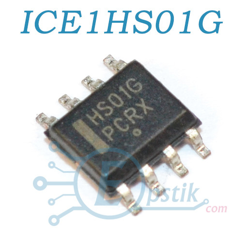 ICE1HS01G, напівмостовий резонансний ШІМ контролер, SOP8