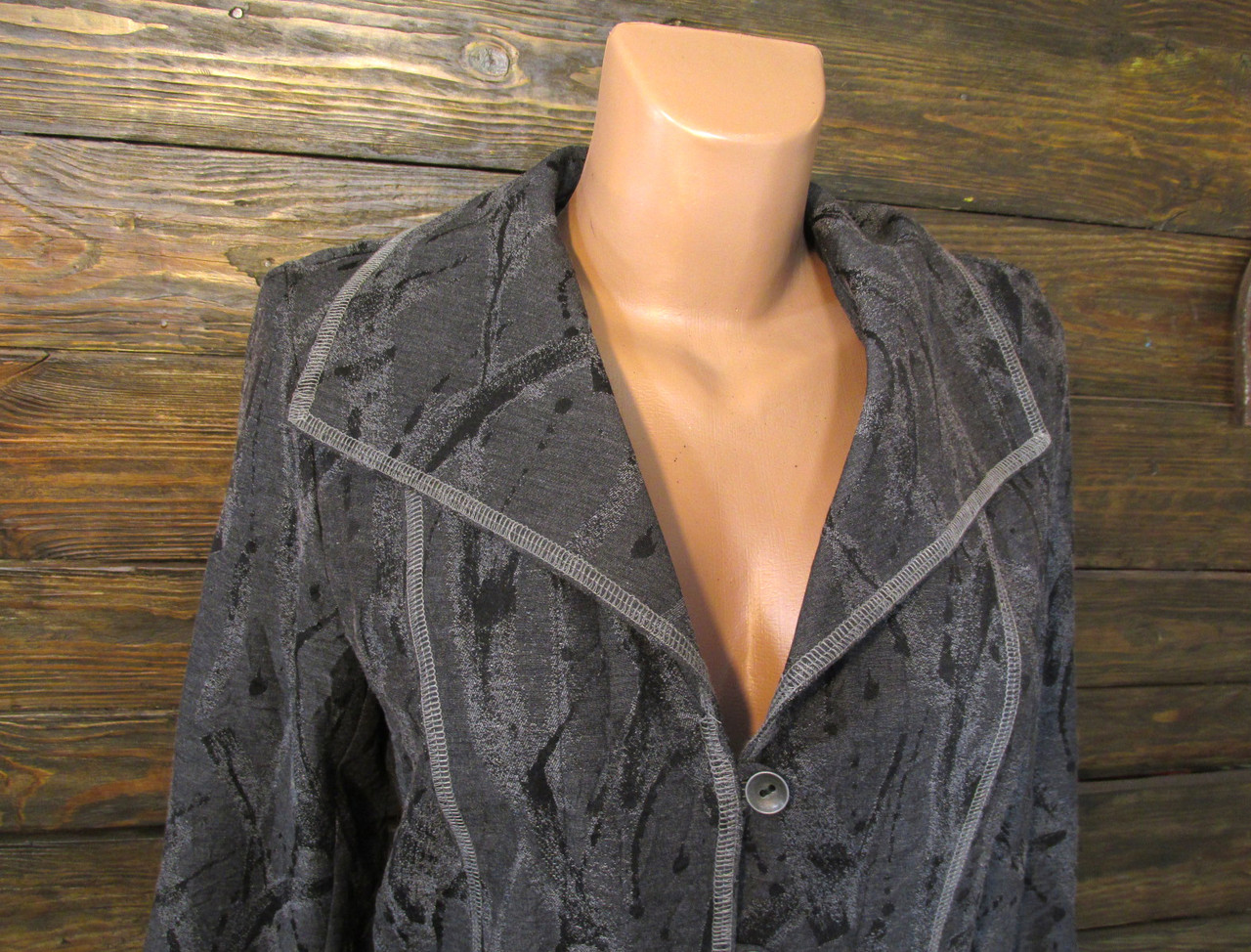 Пиджак легкий Jorli, 10 (36, S), стильный, серый, Как Новый! - фото 2 - id-p798658052