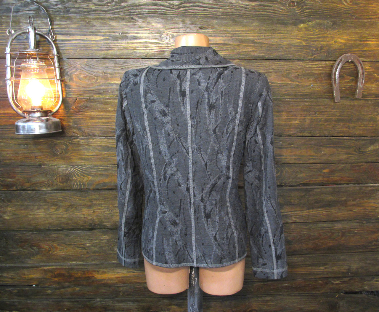 Пиджак легкий Jorli, 10 (36, S), стильный, серый, Как Новый! - фото 3 - id-p798658052