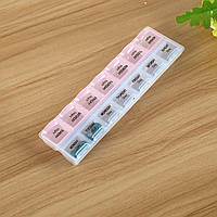 Таблетниця Pill Box 2x7 рожево-блакитний