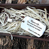 Сталеві брелки з лазерним гравіюванням, фото 3