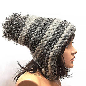 Шапка, жіноча в'язана шапка, чоловіча шапка, Unisex, HandMade шапка модна стильна шапка