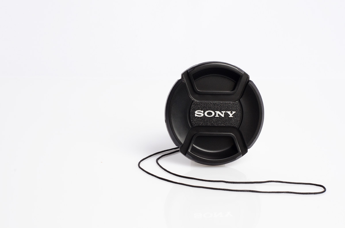 Кришка на об'єктив Sony 55 мм (напис SONY)