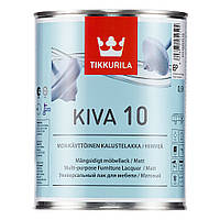 TIKKURILA KIVA 70 глянцевый лак для мебели ЕР 0,9 л