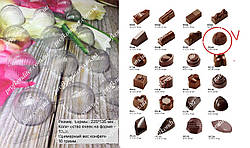 Пластикова форма для шоколадних цукерок №1