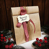 Бирка 12 шт "Веселих свят" молочна