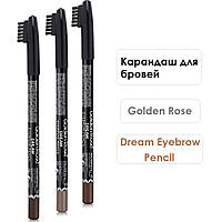Карандаш для бровей Golden Rose Dream Eyebrow Pencil