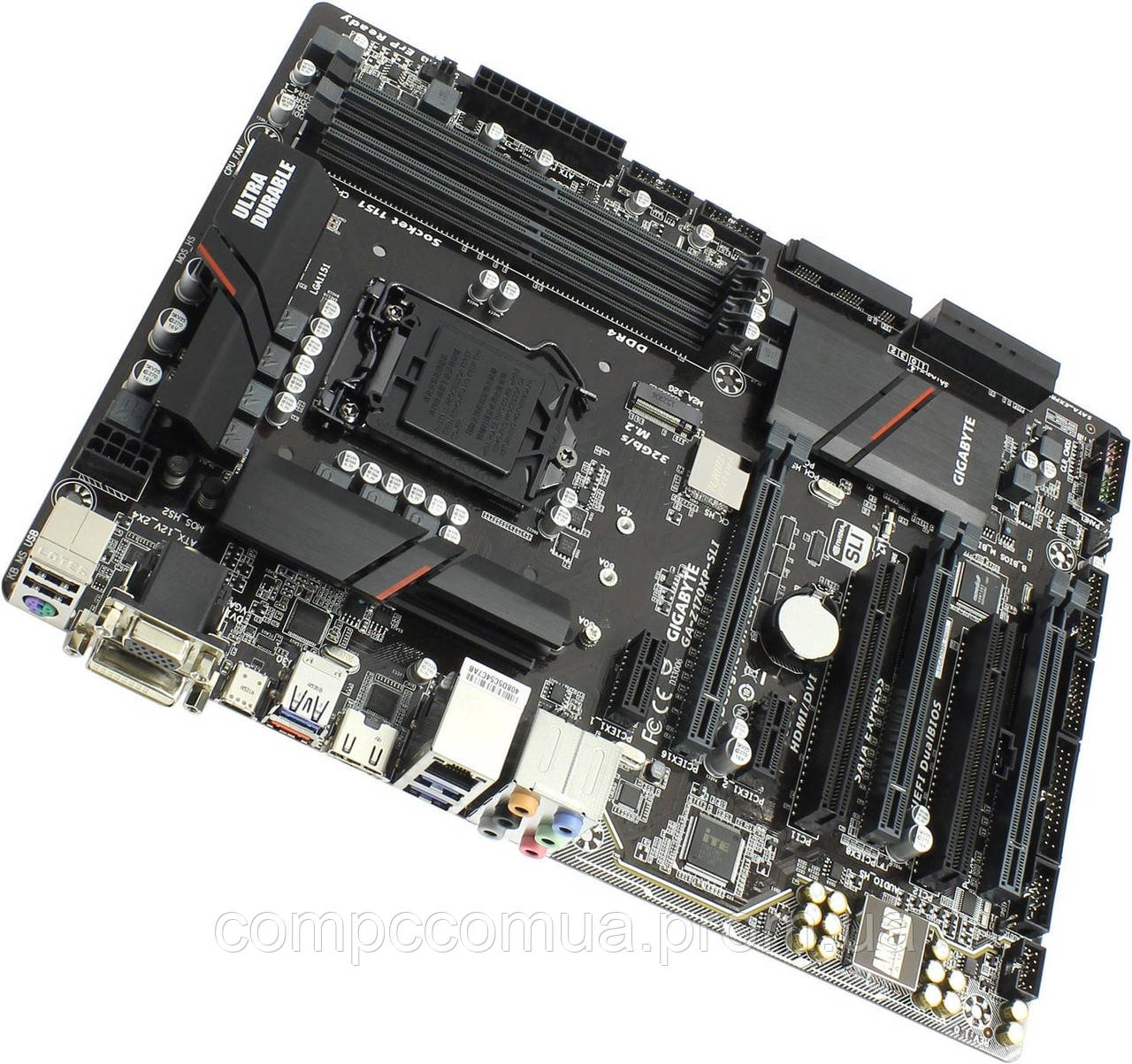 Материнская плата Gigabyte GA-Z170XP-SLI rev.1.0 (s1151, Intel Z170, PCI-Ex16) - фото 2 - id-p798855848