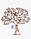 Ексклюзивний сувенір із латуні "Дерево Життя" (390 мм), фото 2