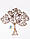 Ексклюзивний сувенір із латуні "Дерево Життя" (460 мм), фото 2