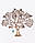 Ексклюзивний сувенір із латуні "Дерево Життя" (650 мм), фото 2