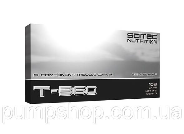 Бустер тестостерону Scitec Nutrition T-360 108 капс., фото 2