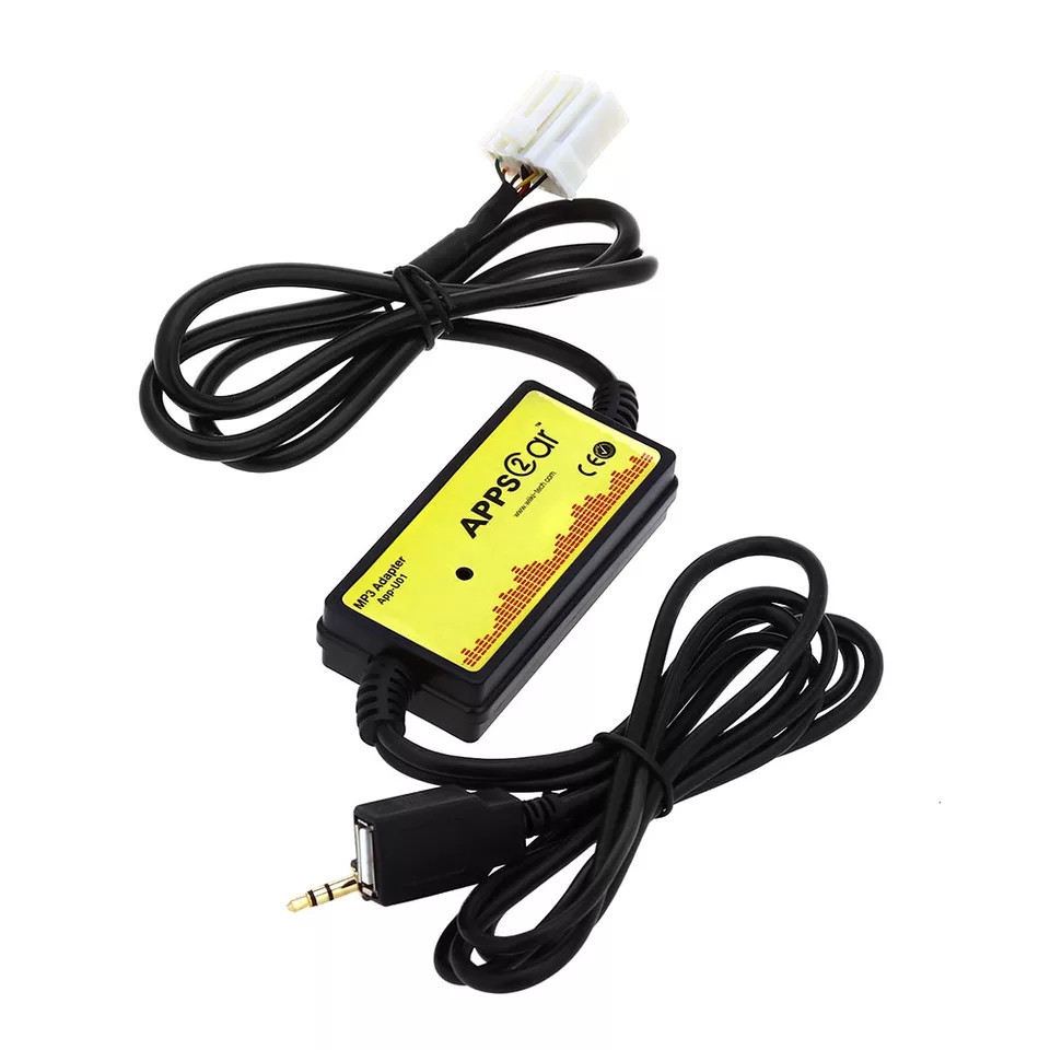 AUX USB адаптер для штатної автомагнітоли MP3 5+7 pin Toyota, Lexus эмулатор СД-чейнджера Тойота Лексус