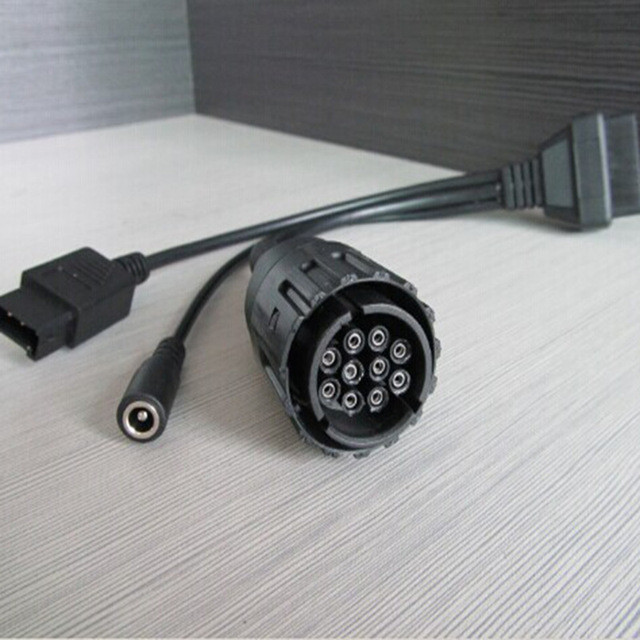 BMW ICOM Dмотоциклы Motobikes 10 Pin +3 pin на 16Pin OBDII кабель діагностичний