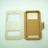 Чехол Universal Book Window 5.2-5.5 gold, фото 4