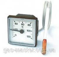 Термометр капиллярный квадратный 45х45мм (капиллярный термодатчик)