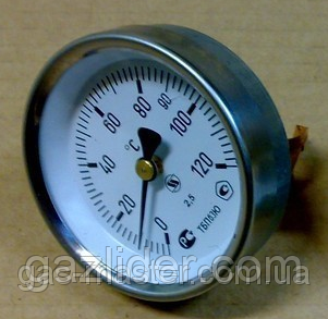 Термометр біміталічний ТБ63 наклодний (скоба)