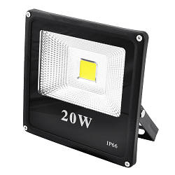 Прожектор SLIM YT-20W COB, 1800Lm, IP66 (вологозахист) - 29, преміум клас