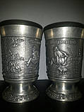 Олов'яний стакан келих Полювання, фото 3