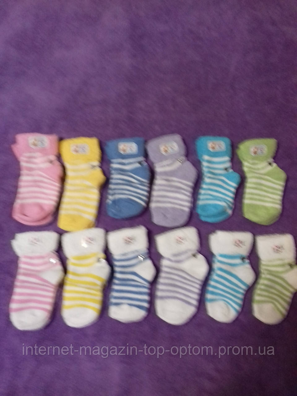 Шкарпетки для новонароджених теплі