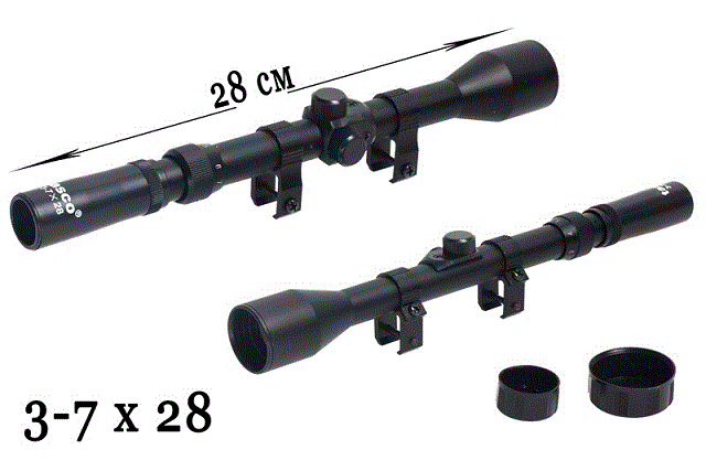 Оптический прицел 3-7x28, фото 2