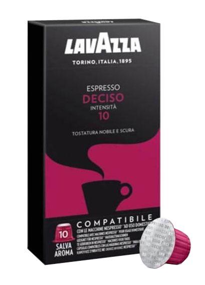 Nespresso капсули Lavazza Deciso 10, Італія Неспресо кави