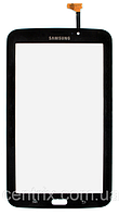 Тачскрін (сенсор) Samsung T210 Galaxy Tab 3 7.0, T2100, P3200, (версія Wi-fi), чорний