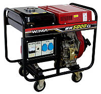 Генератор дизельный WEIMA WM5000CLE (5 кВт, 1 фаза) Бесплатная доставка