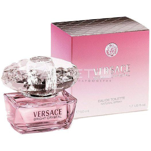 Versace Bright Crystal - Туалетная вода (Оригинал) 50ml - фото 1 - id-p66714441