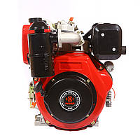 Двигатель дизельный WEIMA WM186FВЕ (9.5л.с, шлицы Ø25мм, L=33мм, электростартер) + доставка