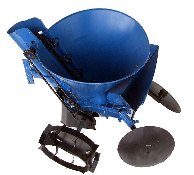 "Картофелесажатель з бункером для добрив і посадкою часнику КСМ - 1 ...