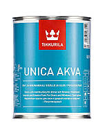 Краска Unica Akva Tikkurila для окраски оконных и дверных рам, дверей и садовой мебели C 0,9 л