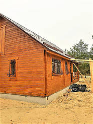 Деревянный дом из профилированного бруса в Краматорске 2