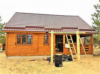 Деревянный дом из профилированного бруса в Краматорске 3