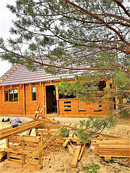 Деревянный дом из профилированного бруса в Краматорске 7